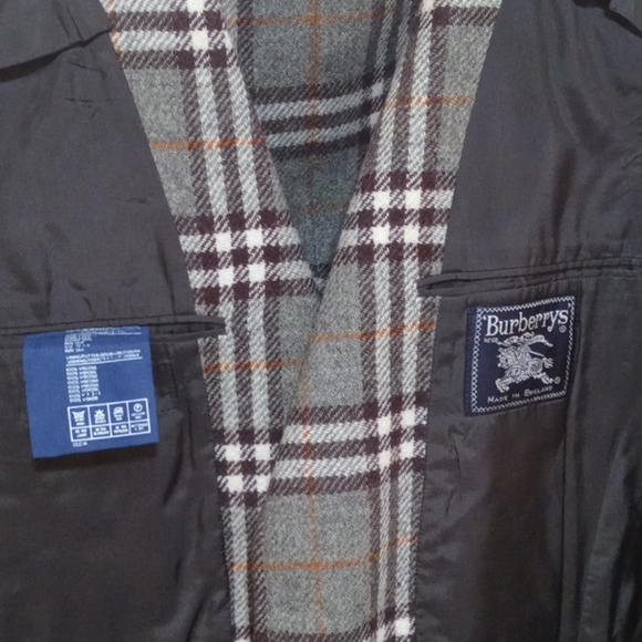 Rare vintage Burberry grey men's jacket🔥🔥🔥🤩 - Picture 5 of 9